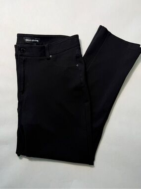 DKNY Black Slim Dress Trousers